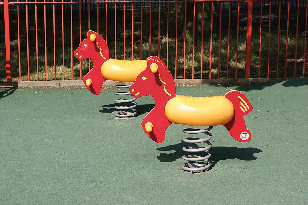 Federwippe Pferd Ansicht 4