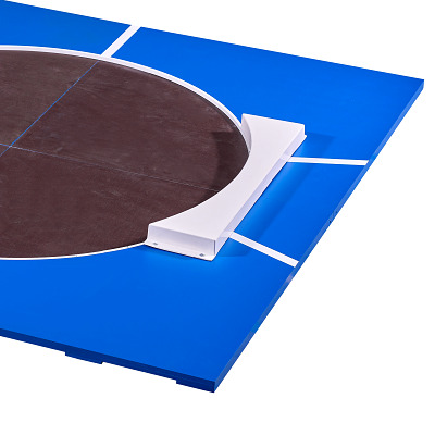 Sport-Thieme Kugelstossring mit Abstossbalken „Indoor“ Ansicht 2