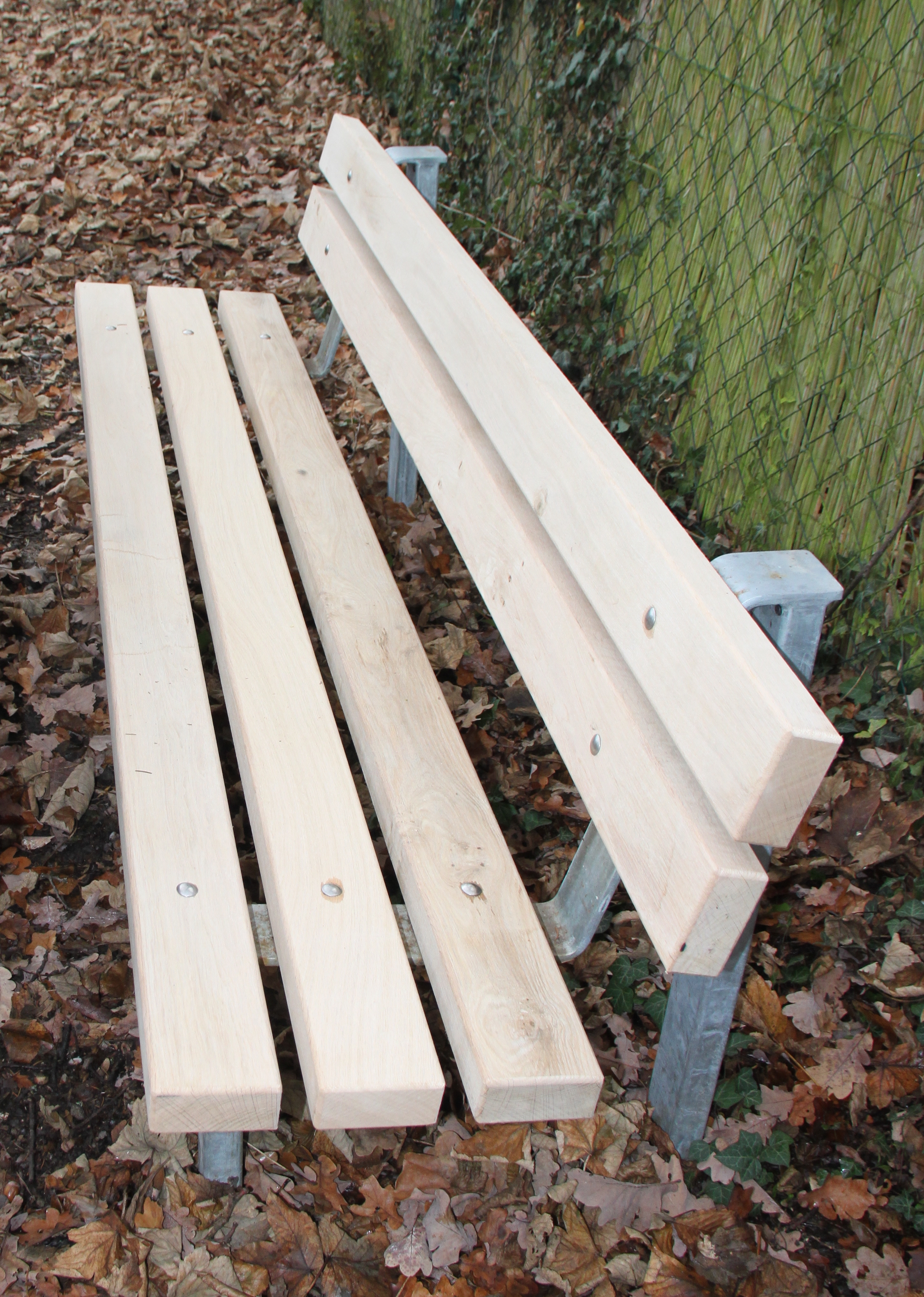 Sitzbank Speyer mit Lehne