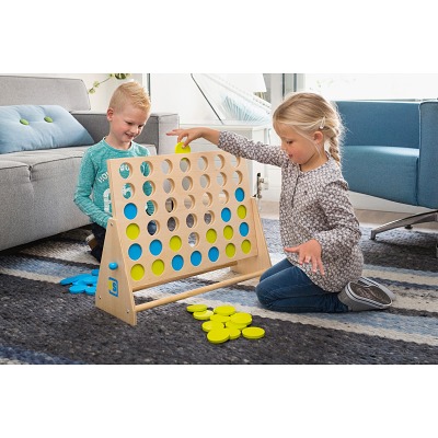 BS Toys Gesellschaftsspiel „4 in einer Reihe Deluxe“ Ansicht 2