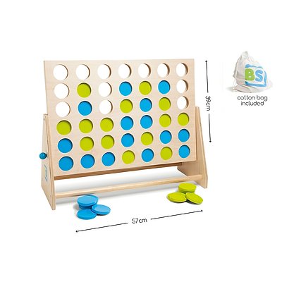 BS Toys Gesellschaftsspiel „4 in einer Reihe Deluxe“ Ansicht 4