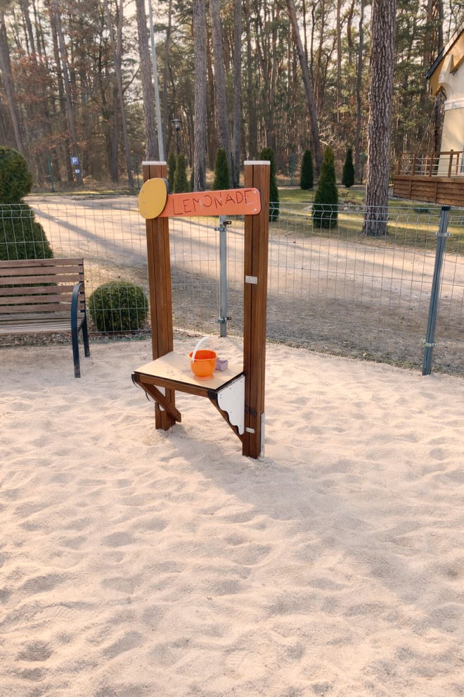 Limonadenstand Spielwand Ansicht 3