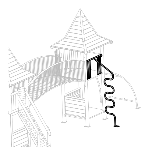 Schlangenaufstieg und Brüstung, Fuchs Thun