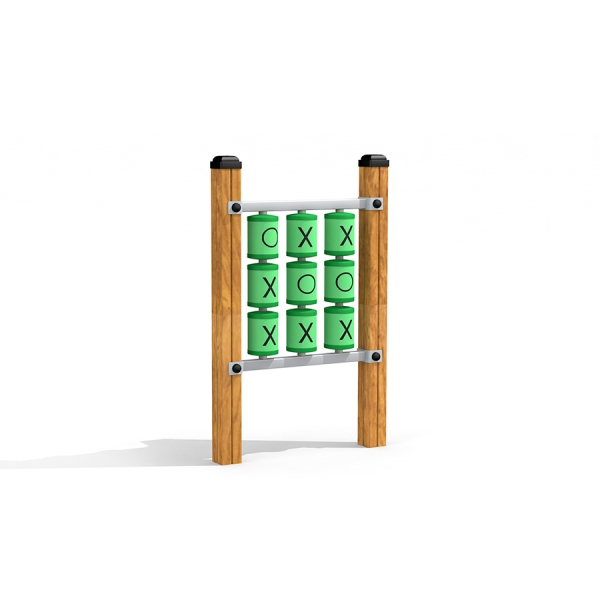 Tic-Tac-Toe Spielplatzgerät Ansicht 2