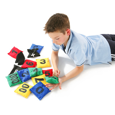 Spordas Bohnensäckchen-Set mit Zahlen, Sport-Thieme