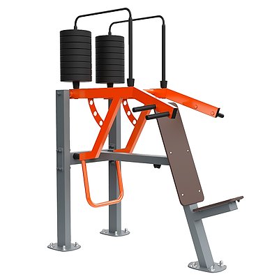 Cultgym Outdoor-Fitnessgerät „Schultermaschine“ Ansicht 2