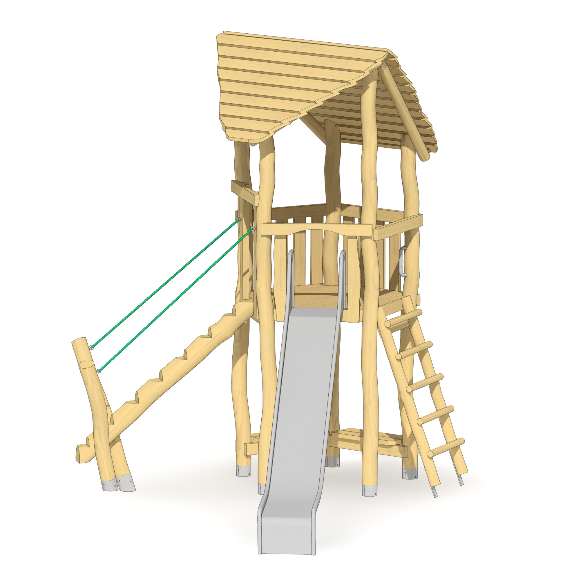 Fünfeckturm Windshausen Ansicht 2