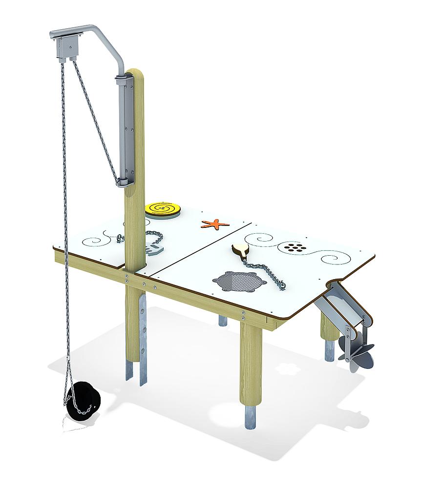 Unterfahrbarer Sandspieltisch Marina