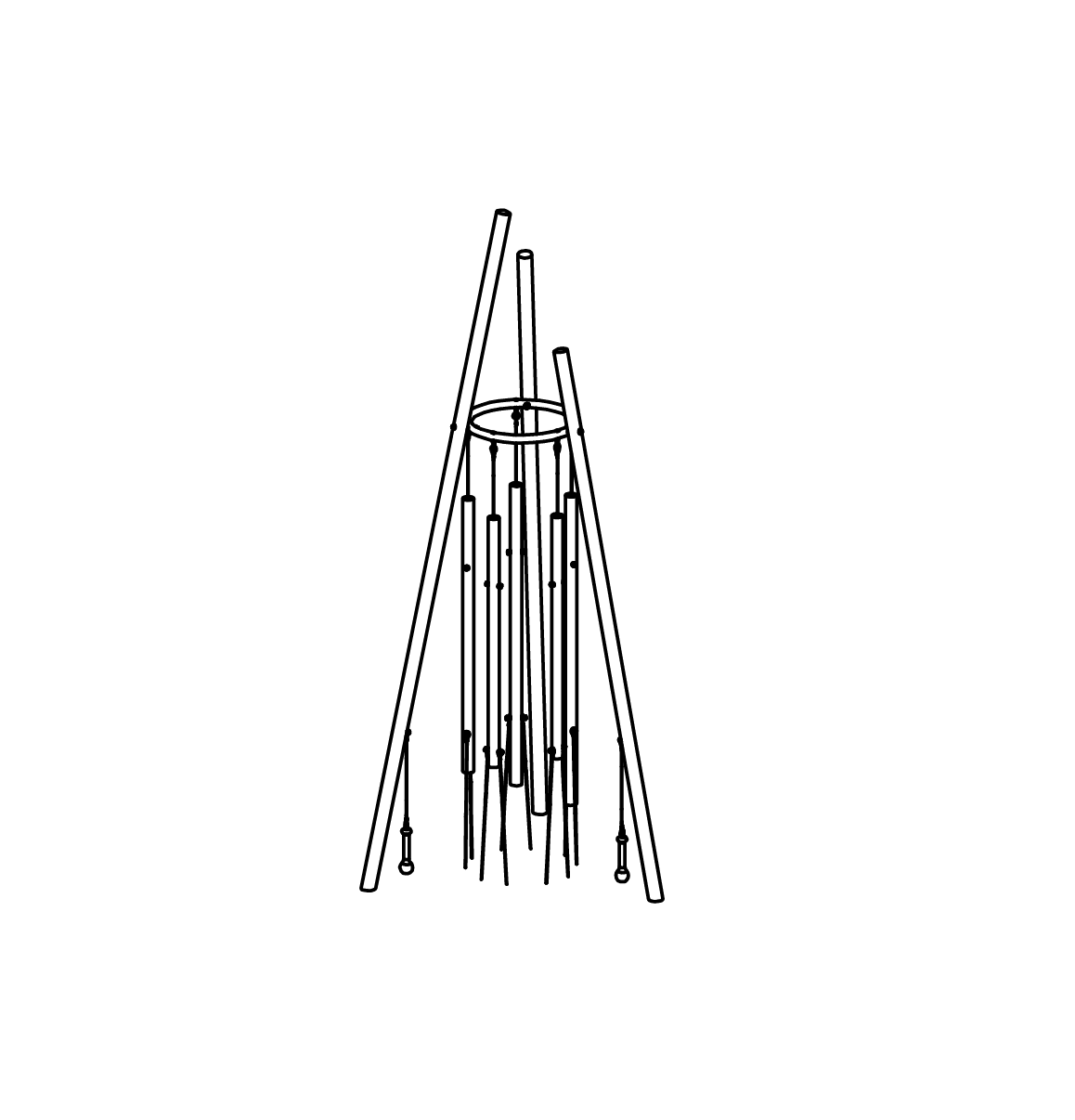 Röhrenglocken, Richter Spielgeräte