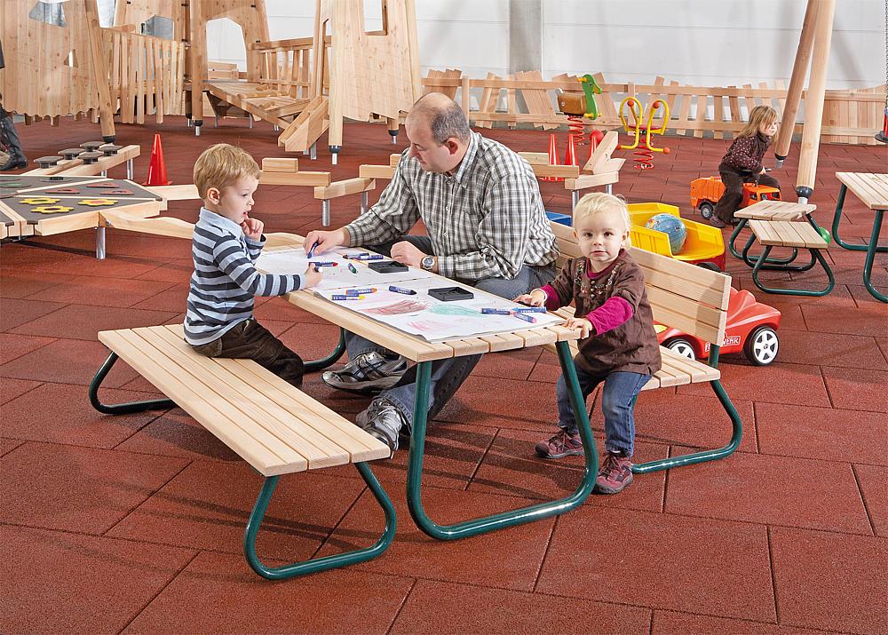 Kleinkindbank mit Lehne Sederli mini Ansicht 5
