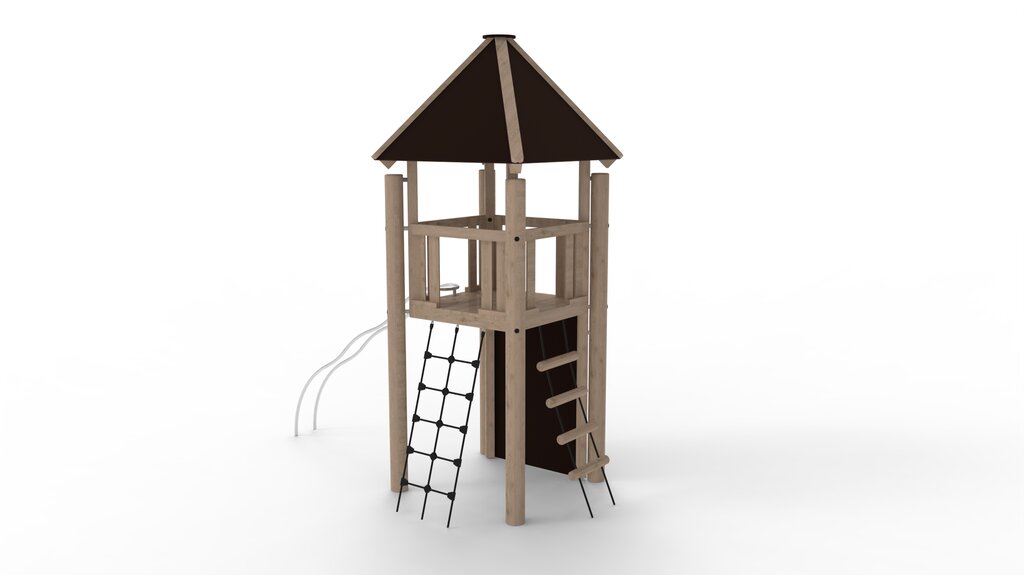 Kletterturm System 4 mit Boden und Dach, Norna