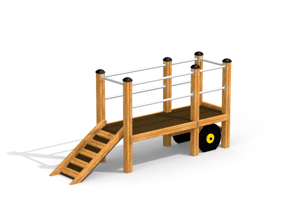 Heuwagen Spielgerät Ansicht 2