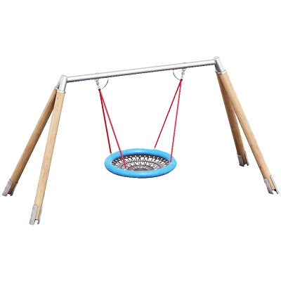 Playparc Vogelnestschaukel „Holz/Metall“, Sport-Thieme