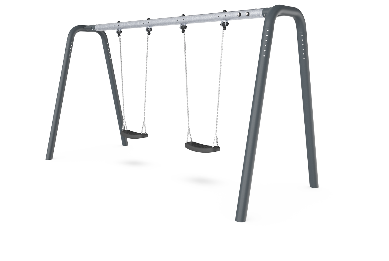 Doppelschaukel, Höhe: 2 m KSW92001