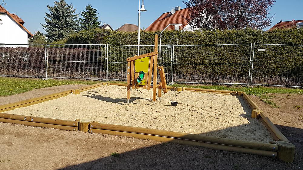 Sandbaustelle Kleinspecht Ansicht 5
