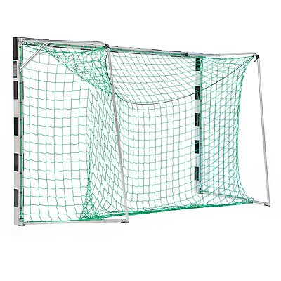 Sport-Thieme Handballtor in Bodenhülsen stehend mit anklappbaren Netzbügeln, 3x2 m Ansicht 2