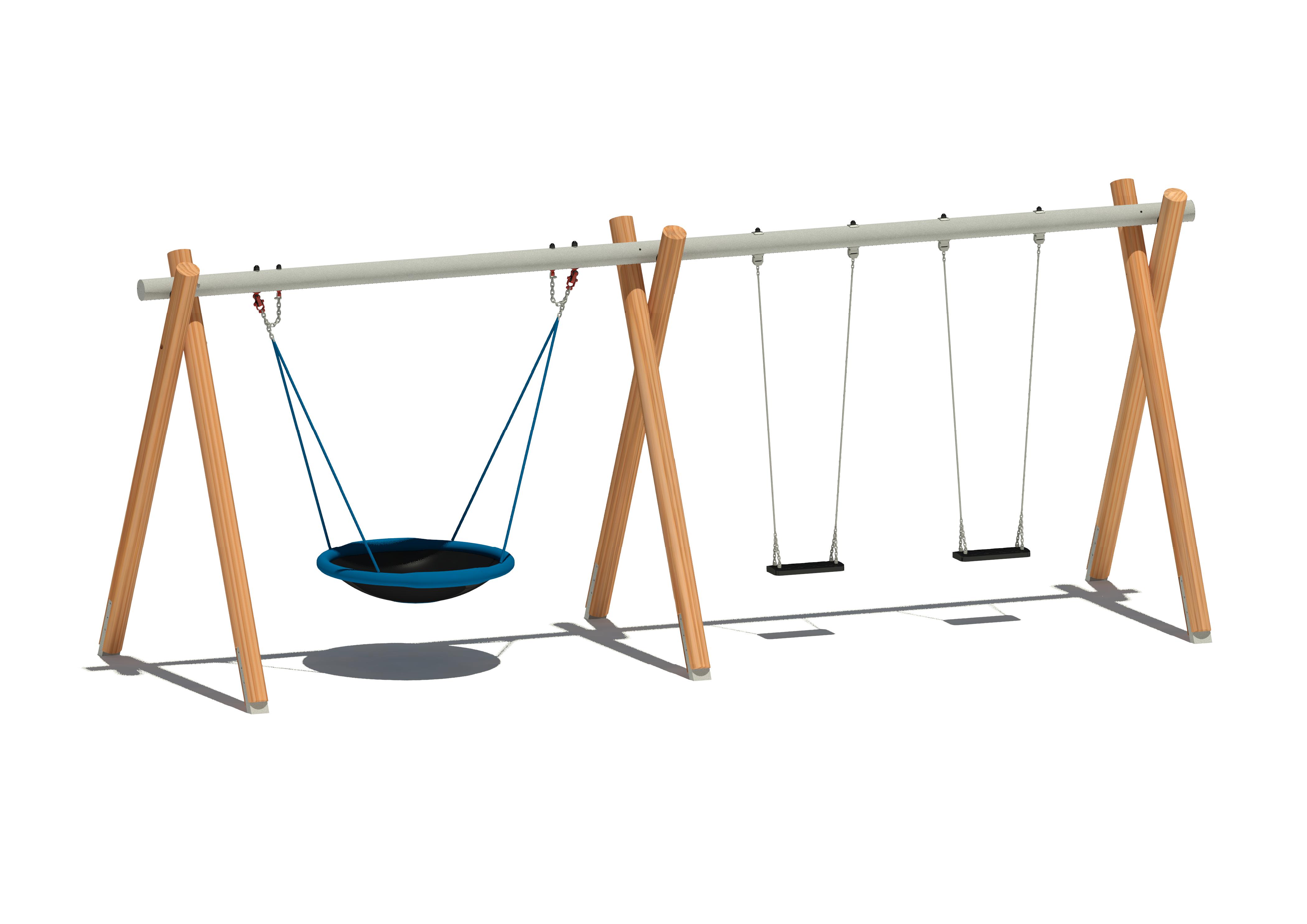 Nestschaukelkombination 5311, Maier Spielplatzgeräte
