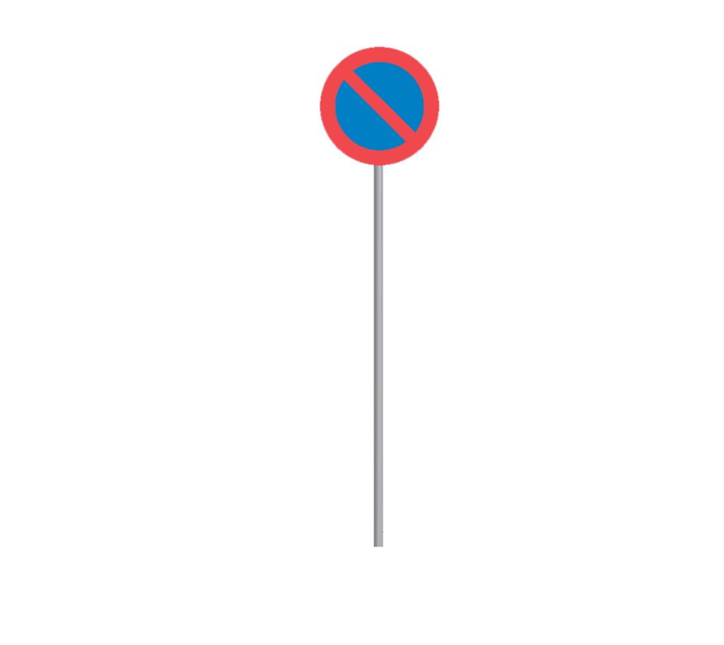 Parkverbot - Verkehrsschild, Norna