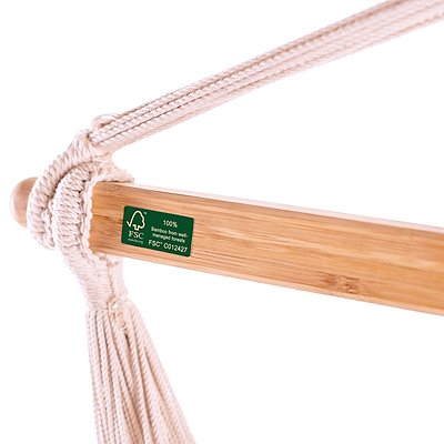 La Siesta Hängemattensitz „Maxi“ aus Baumwolle Ansicht 4