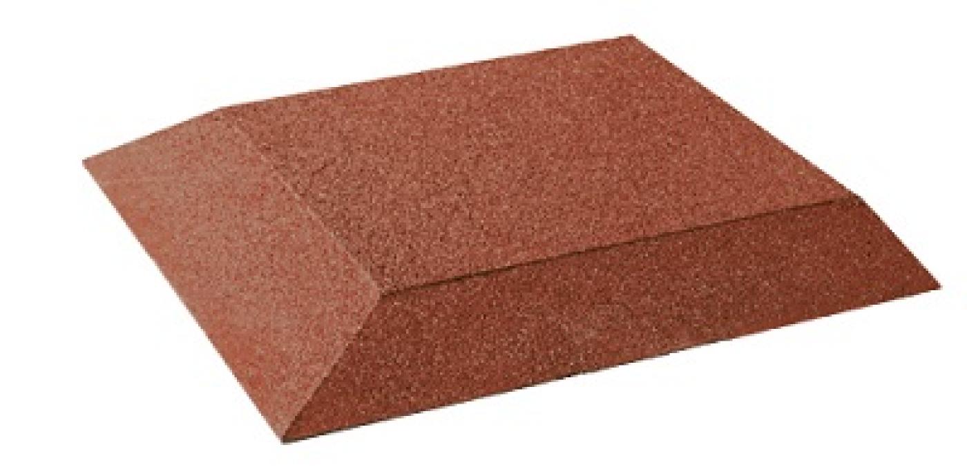 Fallschutzplatten 30 mm rotbraun, ganze Platten innen abgeschrägt Ansicht 6