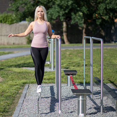 Art Outside Outdoor-Fitnessgerät „Balancierstrecke“ Ansicht 3