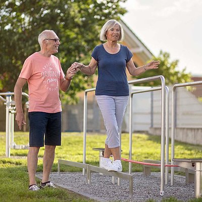 Art Outside Outdoor-Fitnessgerät „Balancierstrecke“ Ansicht 4