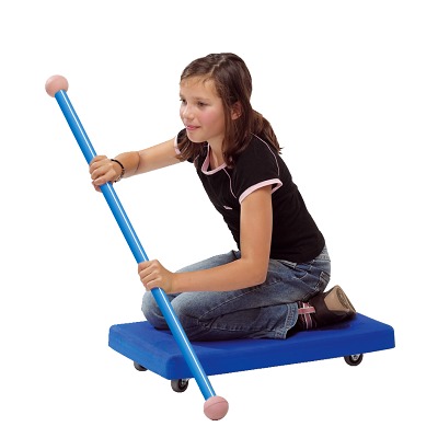 Sport-Thieme Rollbrett-Set mit Paddel und Polster, Sport-Thieme