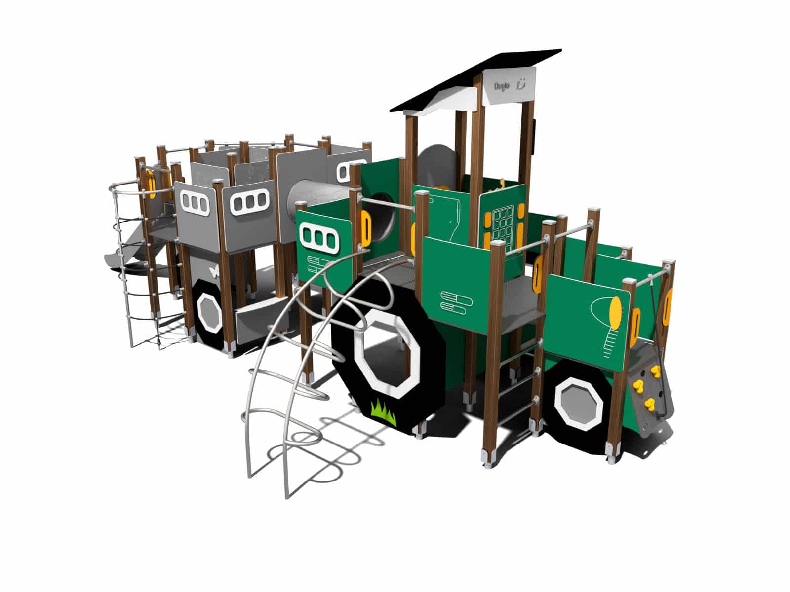 Spielplatz-Traktor