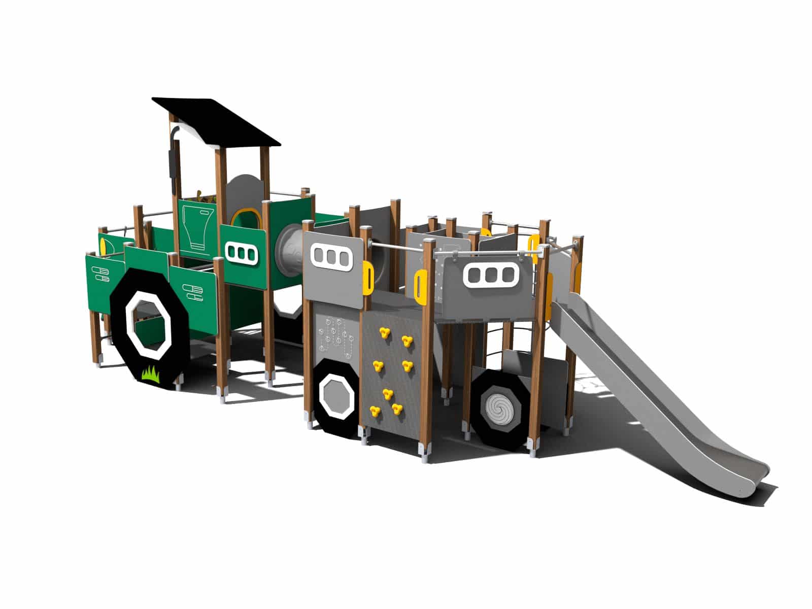 Spielplatz-Traktor Ansicht 4