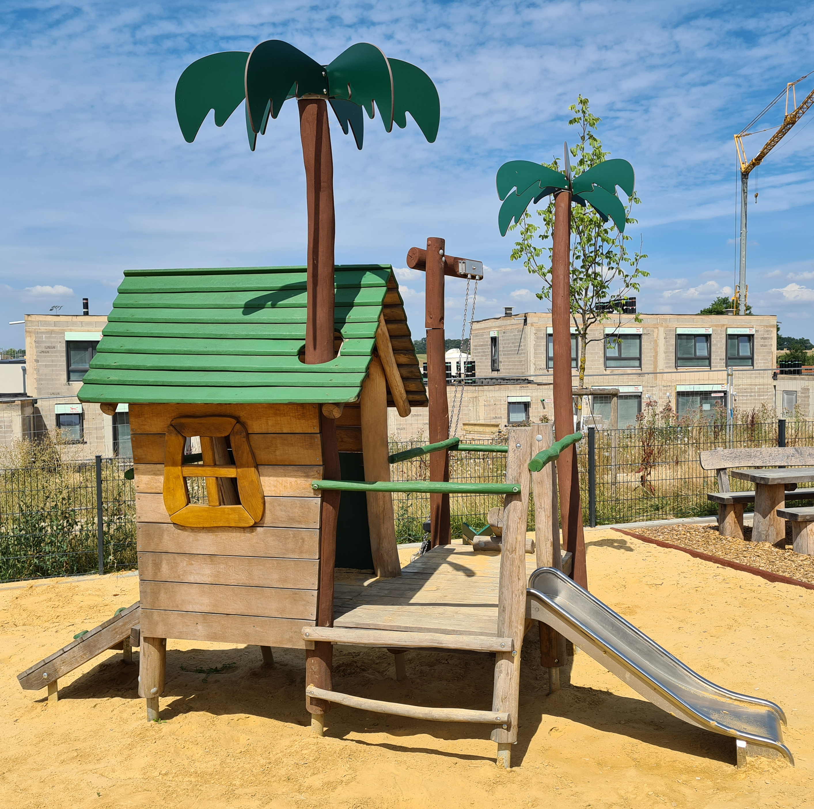 Minispielanlage Dschungelhütte