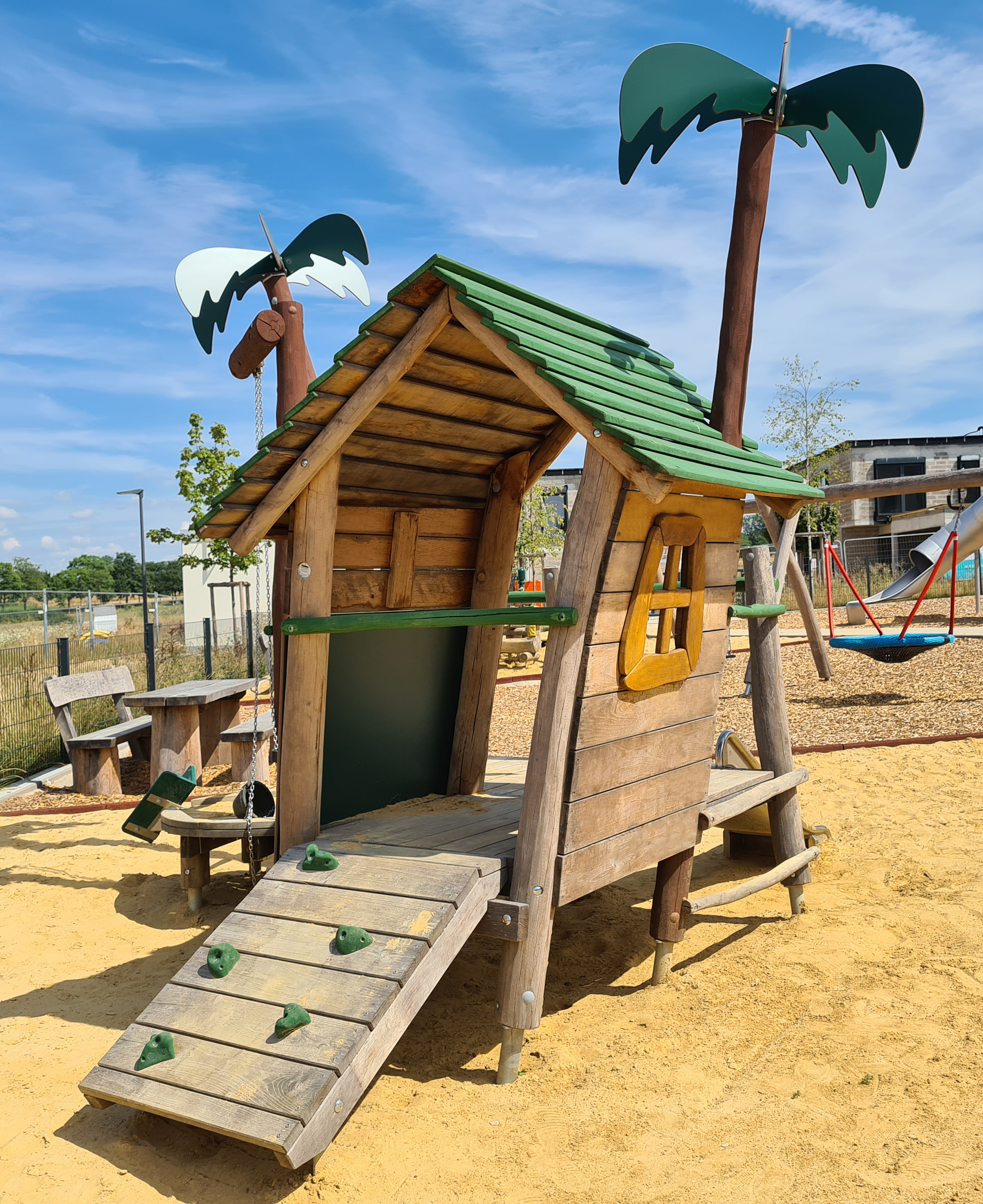 Minispielanlage Dschungelhütte Ansicht 4