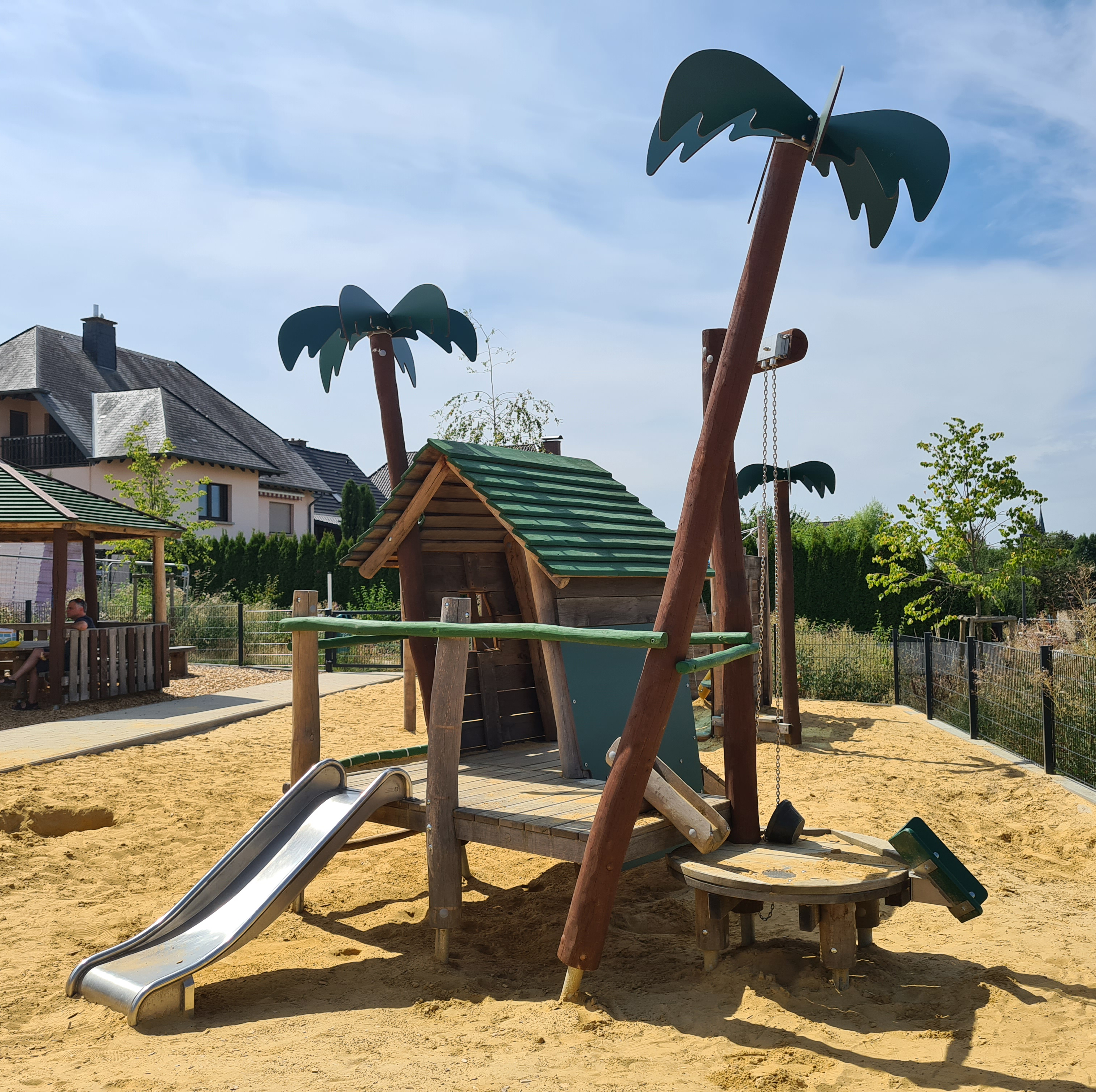 Minispielanlage Dschungelhütte Ansicht 5