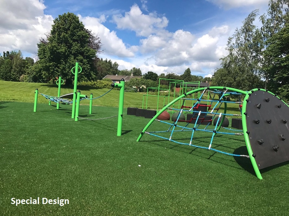 Balancier Spielplatz Netz Ansicht 5