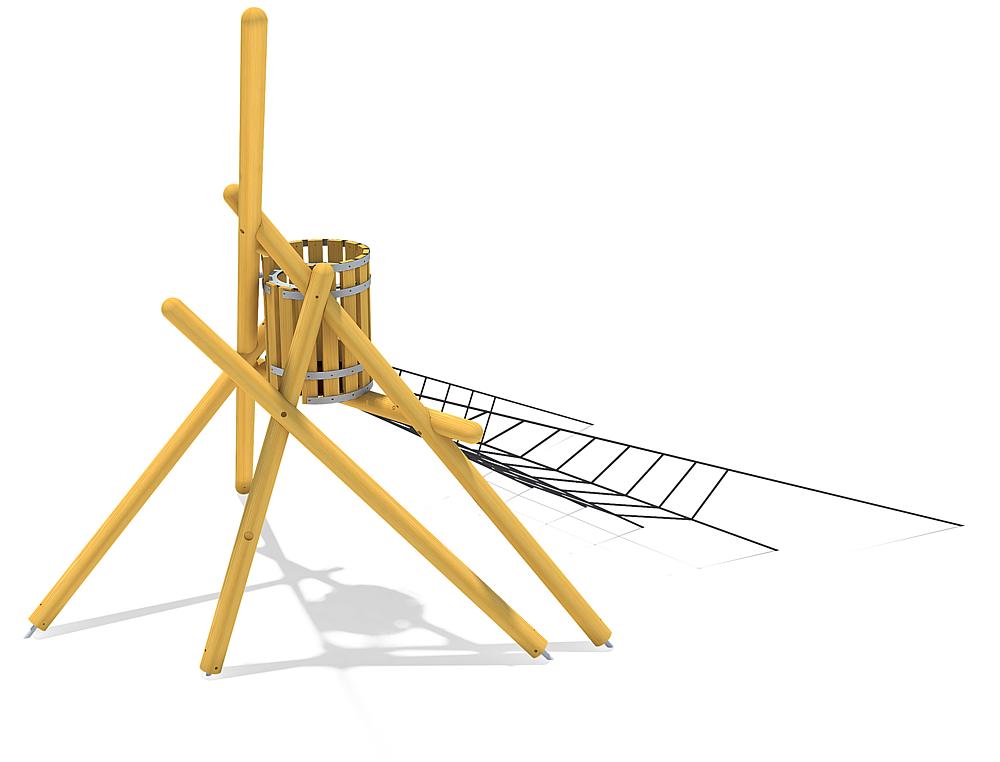 Sandwrack Bounty Mast Ansicht 1