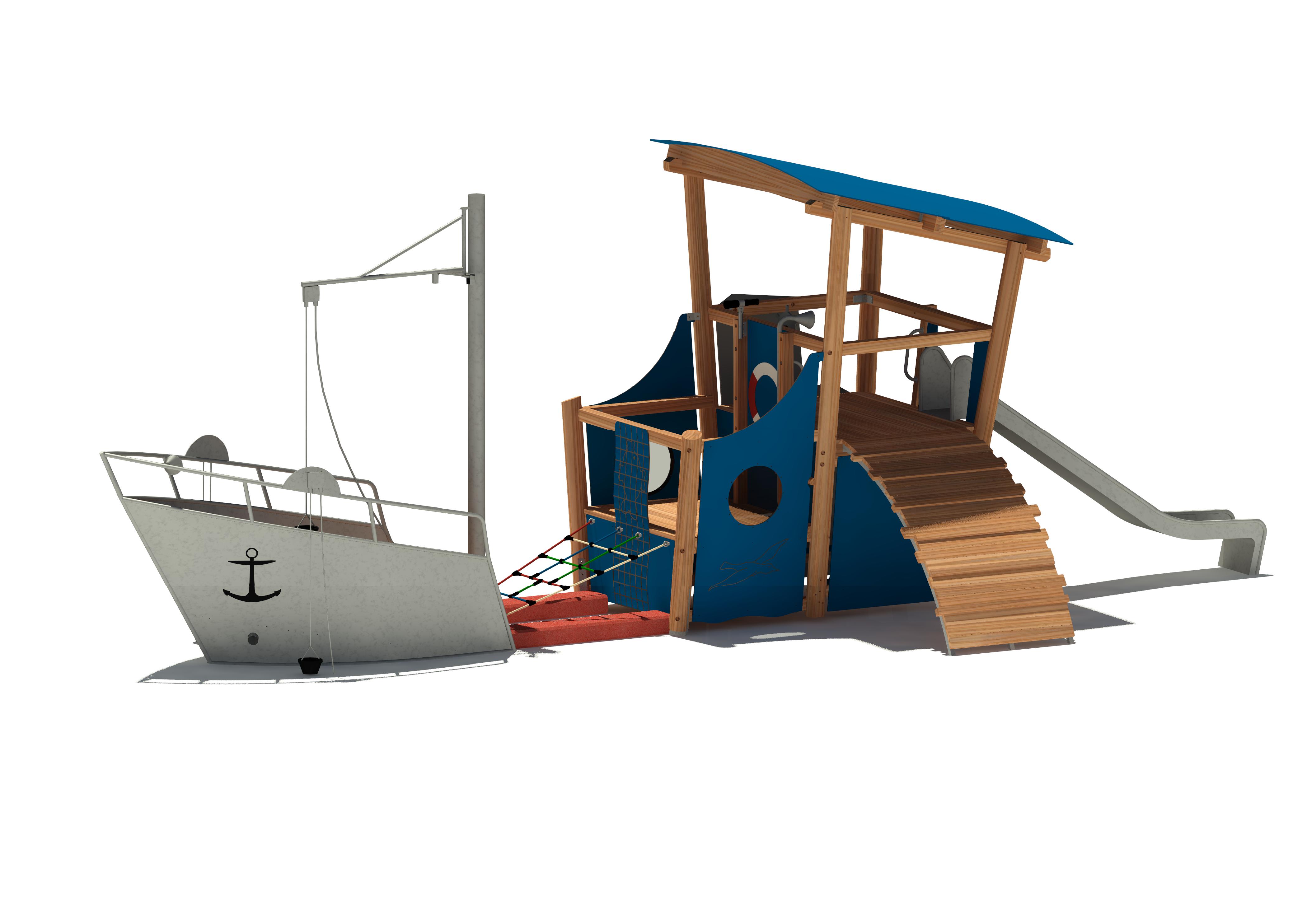 Spielschiff Seemöwe 1745 Ansicht 5