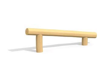 Schwebebalken gerade 60 cm - nature