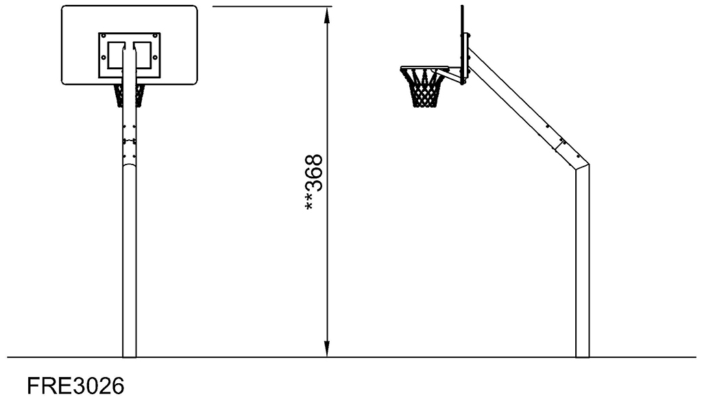 Basketballkorb FRE3026 Ansicht 6