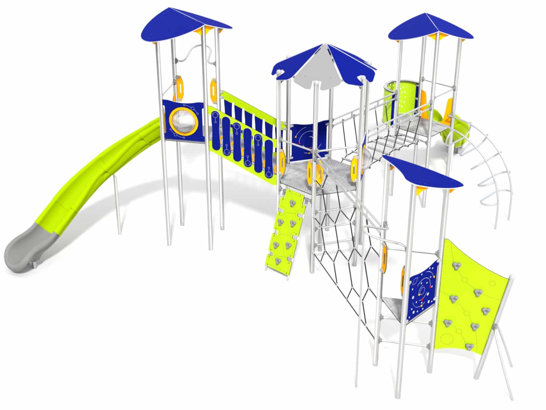 Großes Mehrtürmer-Set für Spielplatz Ansicht 2