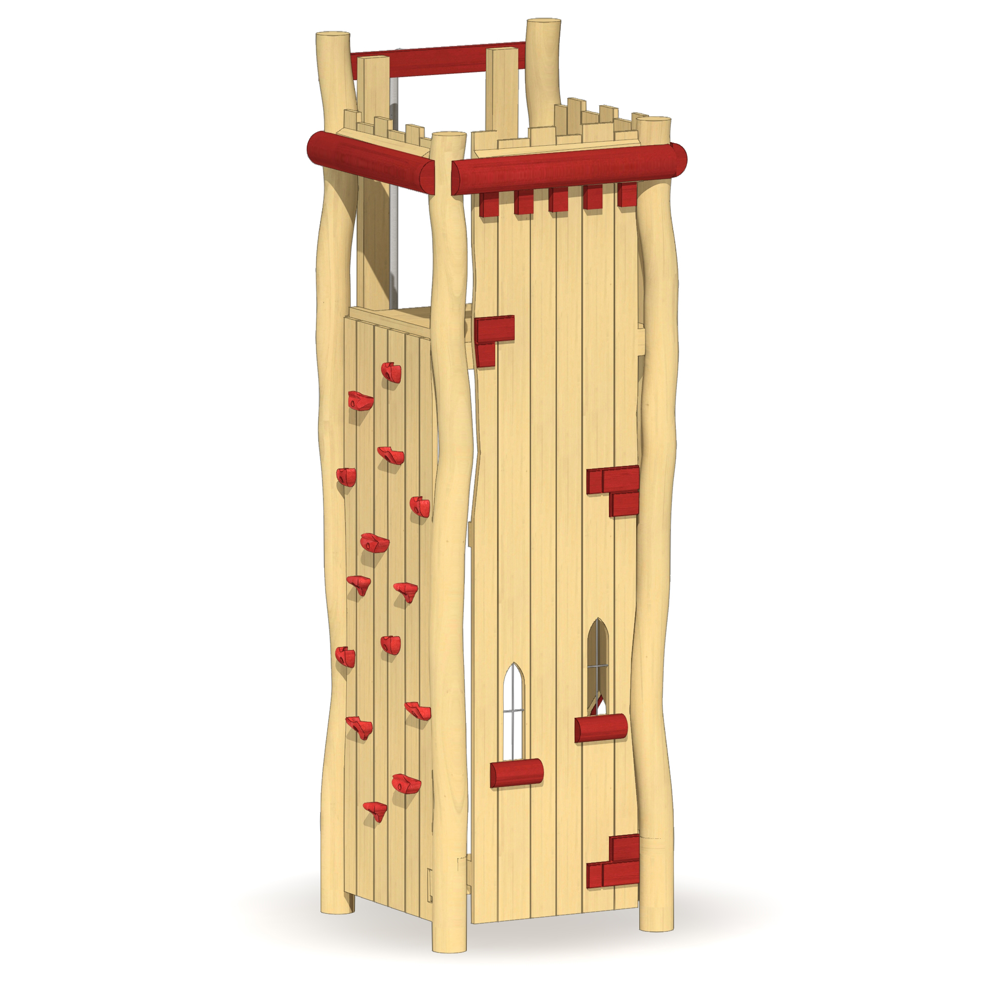 Burgturm Münz Ansicht 5