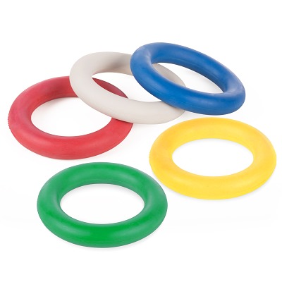Sport-Thieme Tennisringe-Set „Massiv“, Sport-Thieme