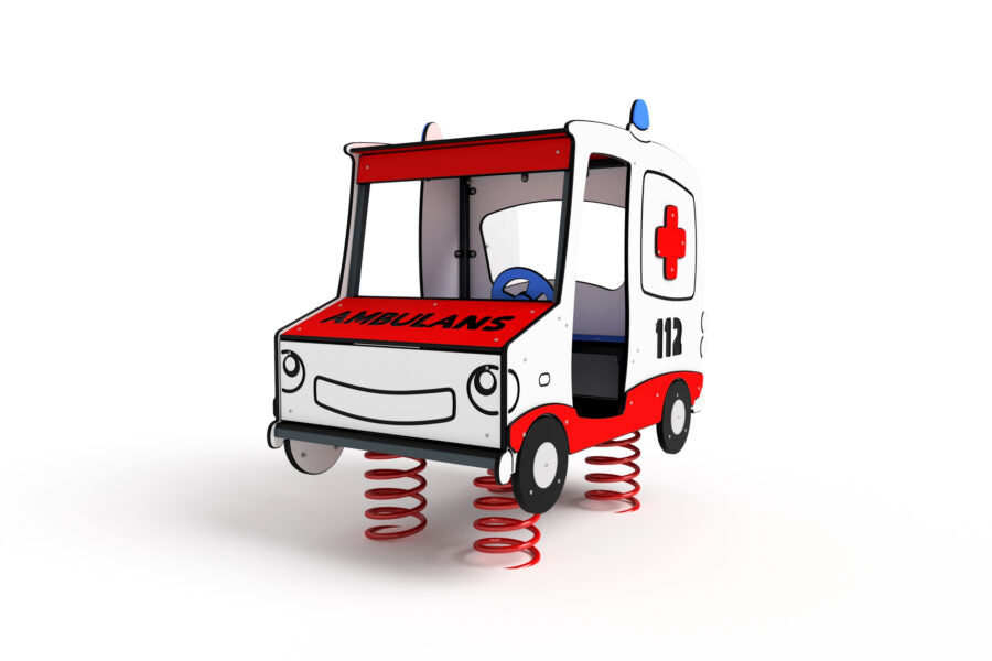 3709S KRANKENWAGEN AUF FEDERN, Astrus