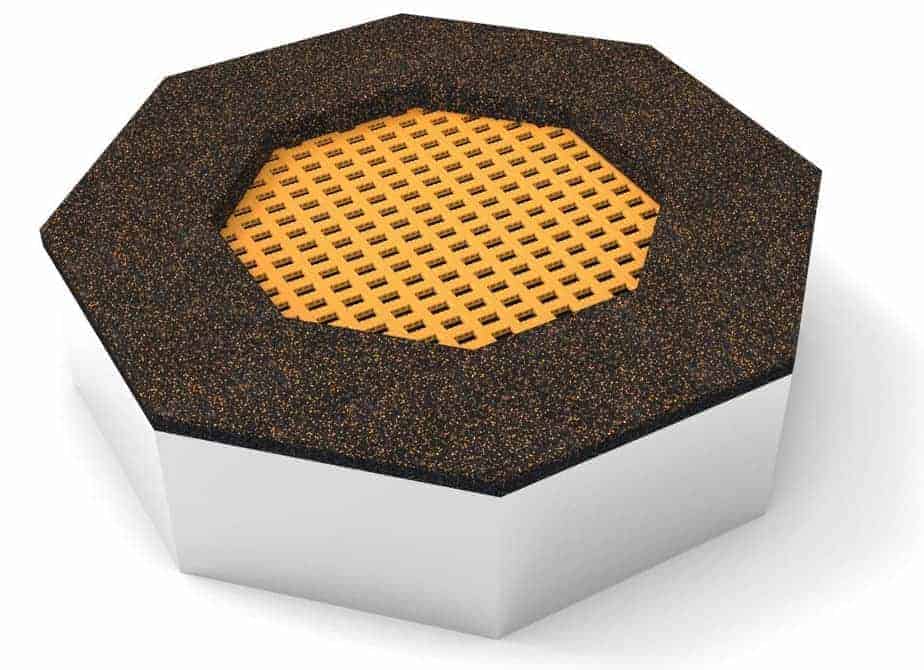 Bodentrampolin – Oktagon