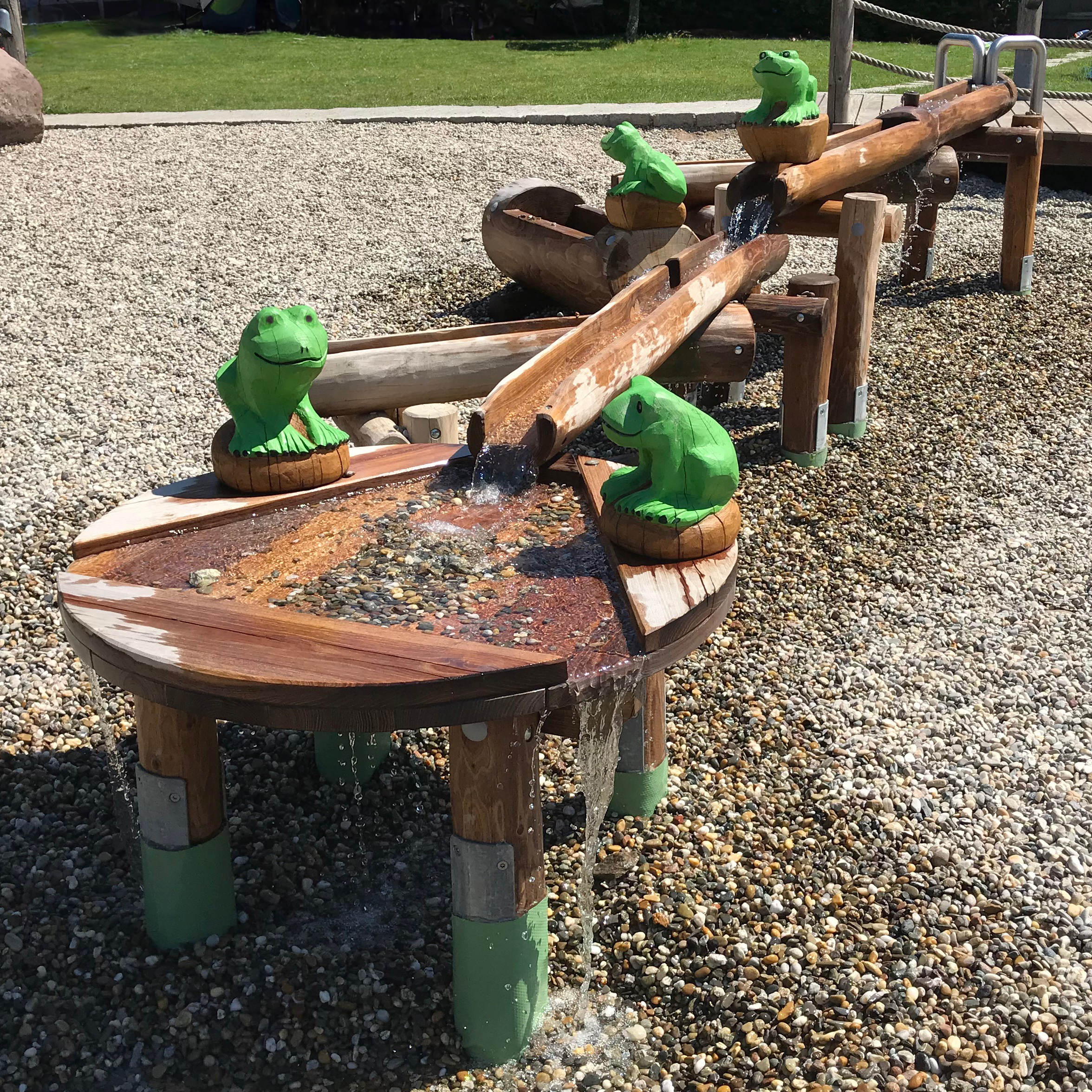 Wasserspielanlage Froschteich