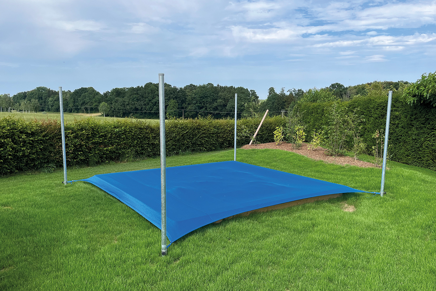 Sandkastenabdeckung/Sonnenschutz 071, 400 x 400 cm Ansicht 3
