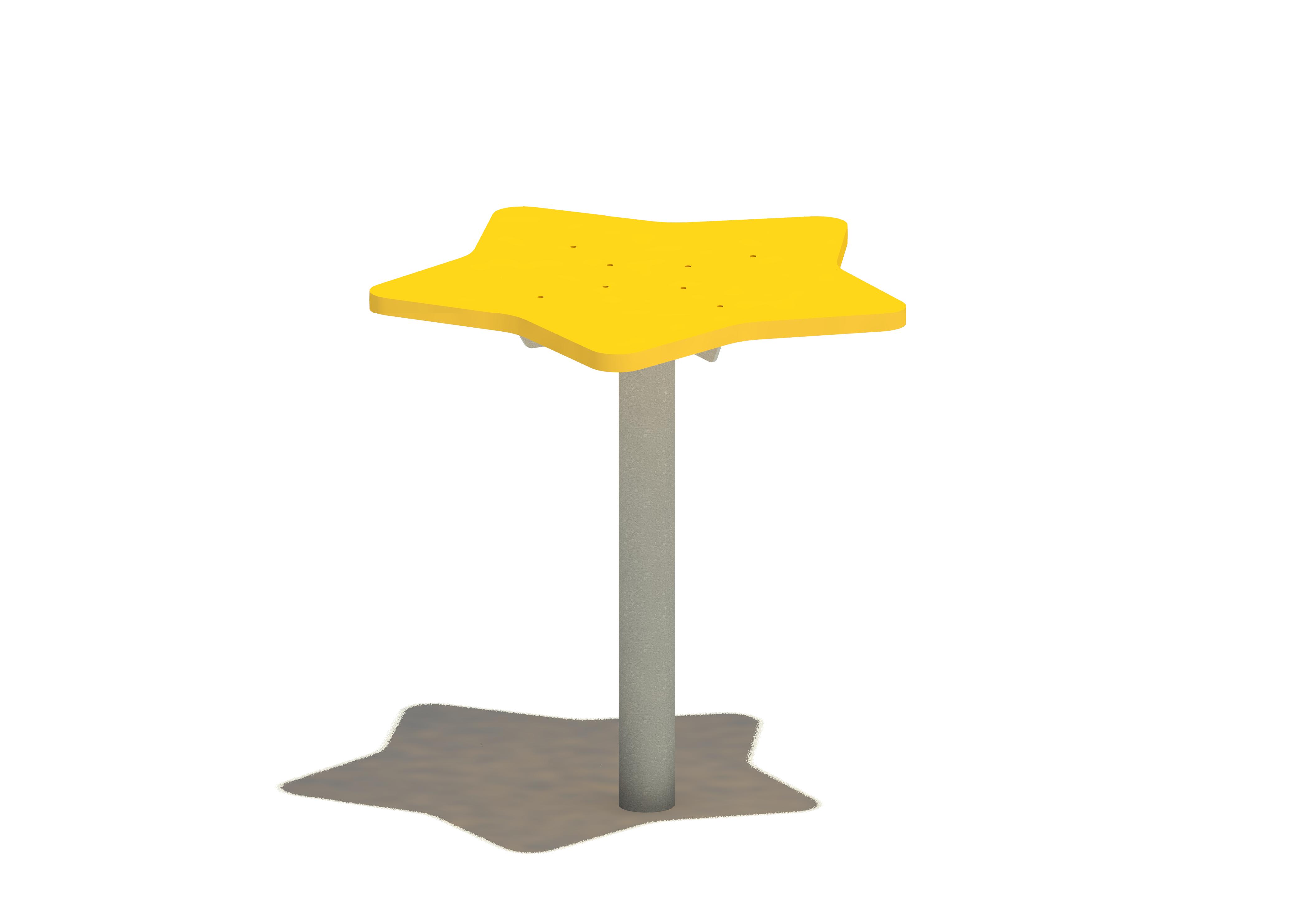 Sandspieltisch Stern 0842, 60 x 60 cm