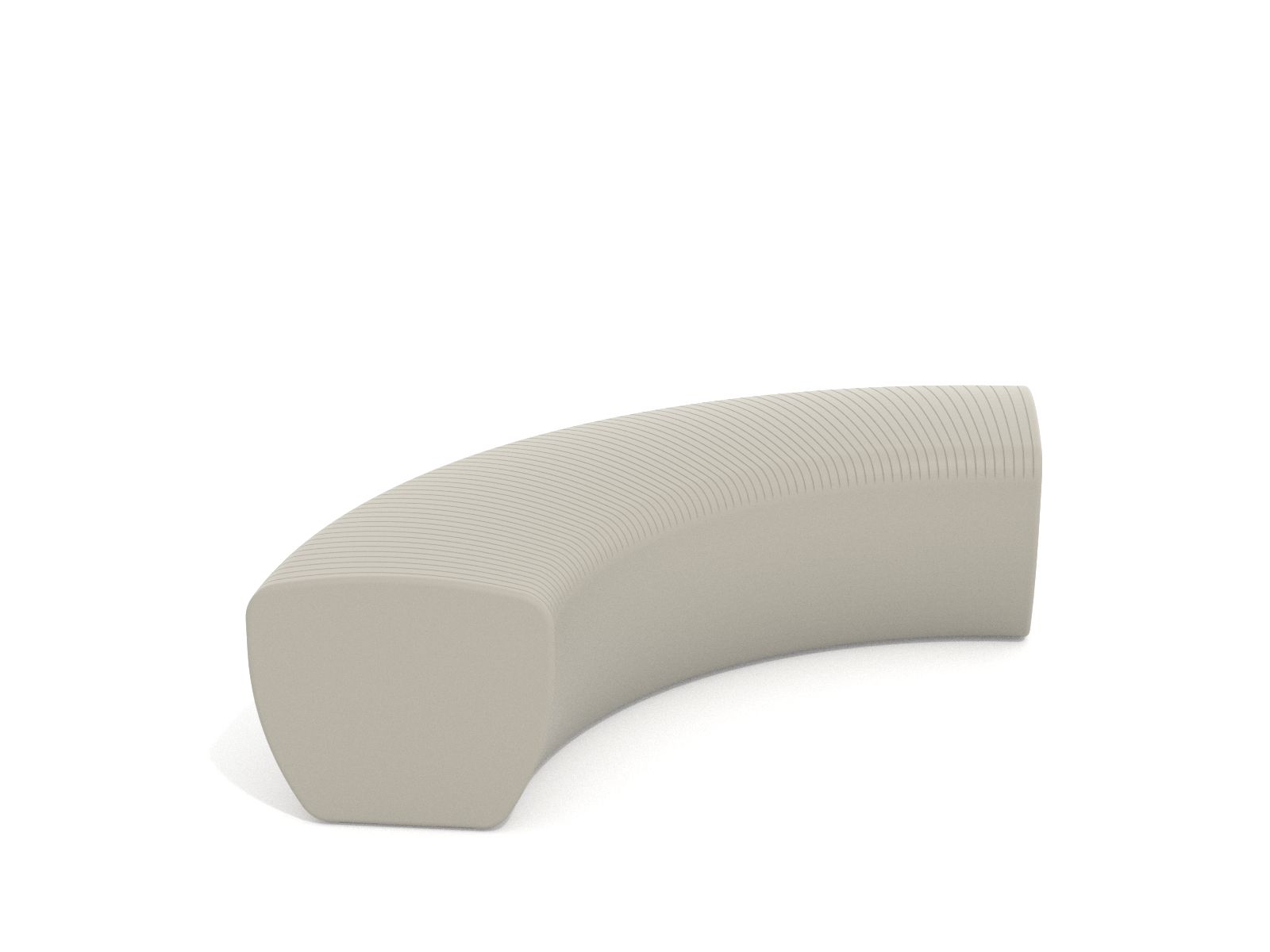 Curved Bench