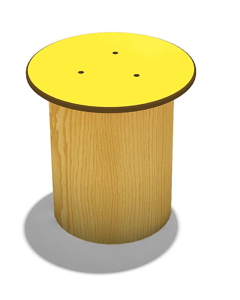 Sitzhocker Ansicht 1