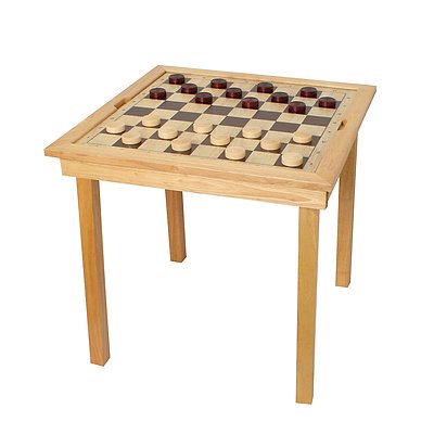 Bartl Spieltisch „Schach, Dame & Ludo“ Ansicht 2