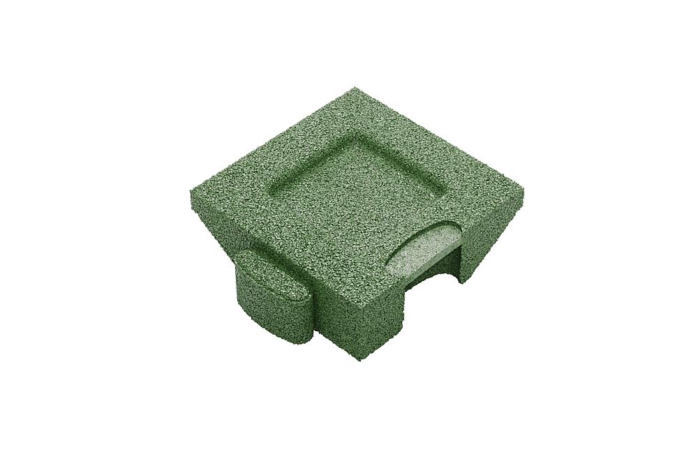 Puzzle Mat 3D ® Eckplatte angeschrägt 25x25x8 cm Ansicht 5