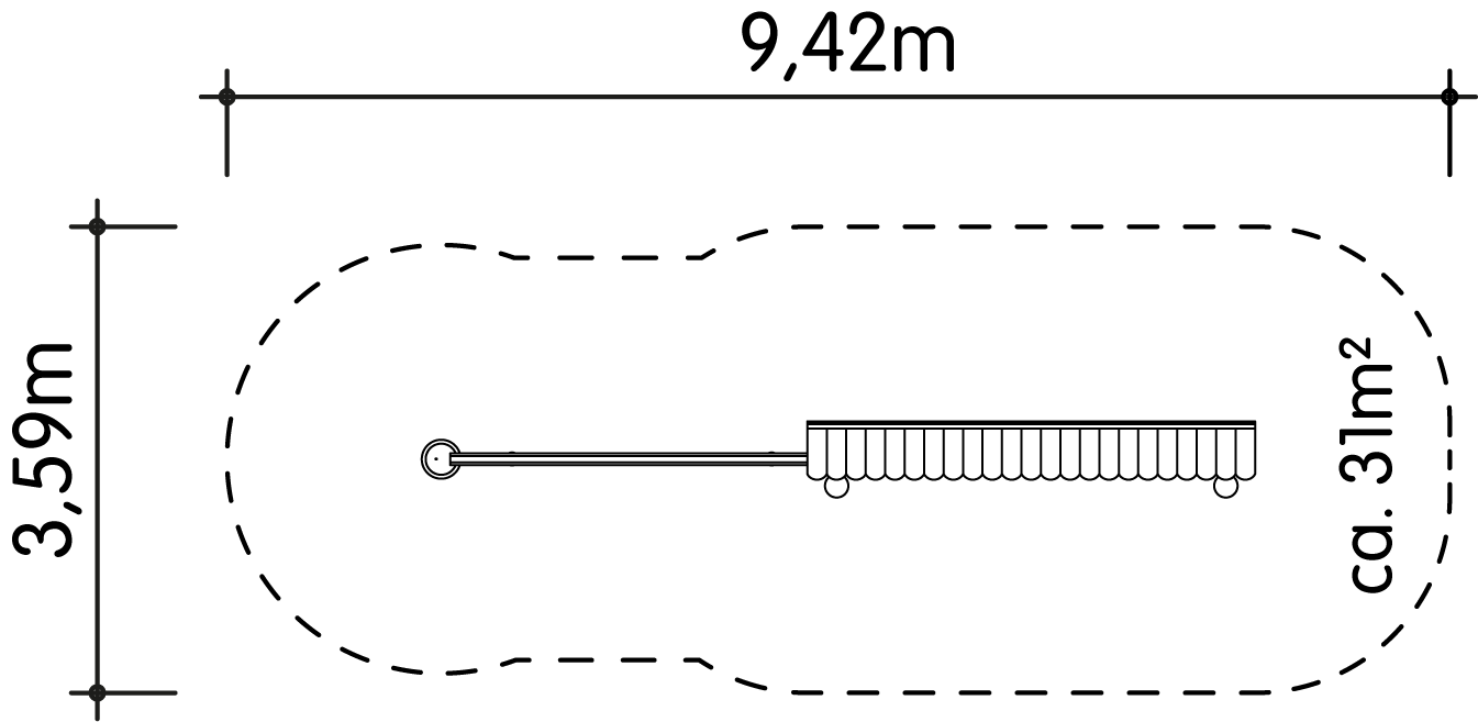 Kugelbahn Zick-Zack-Wand Ansicht 5